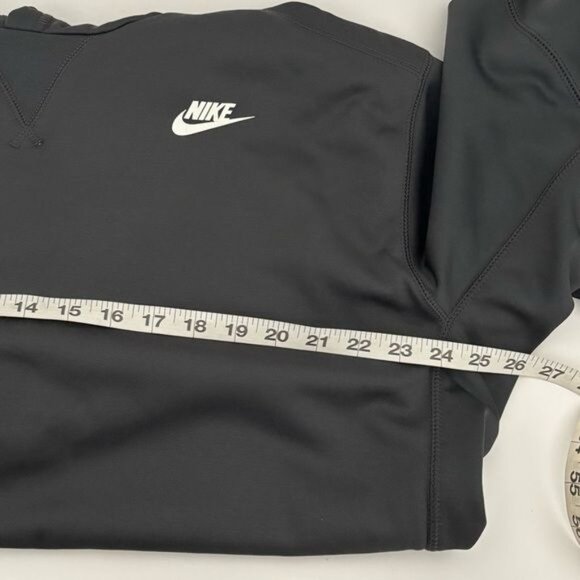 Nike Therma Fit Hoodie Men’s Size XL Black Kangaroo Pocket Streetwear Athleisure - Picture 6 of 12